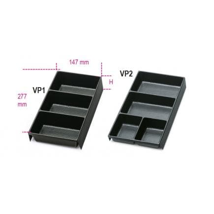 BETA 088880351 - Bacs de rangement compartimentés en matière plastique pour tous les modèles de coffres C22, C23, C23C