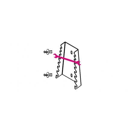 BETA 088880420 - Supports pour 8 clés plates en tôle