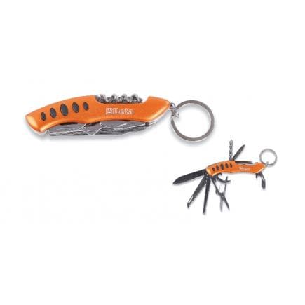 BETA 095860100 - Couteau multifonctions en acier, 10 fonctions
