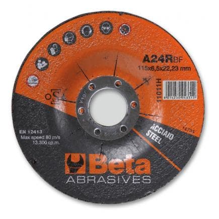 BETA 110110615 - Disques à ébarber pour l'acier à moyeu déporté (lot muliple)