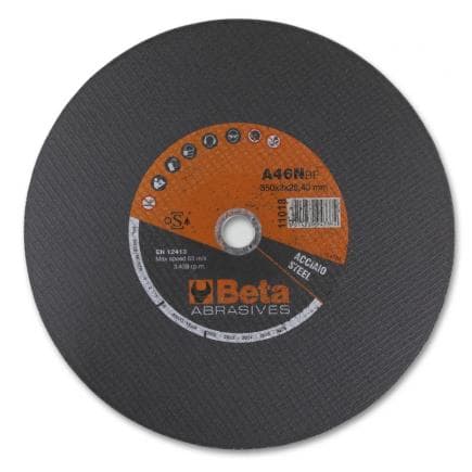 BETA 110180030 - Disques à tronçonner à moyeu plat pour l'acier (lot muliple)