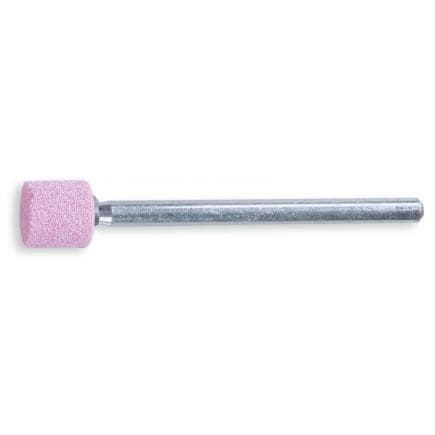 BETA 111020010 - Meule forme cylindrique sur tige au corindon rose avec liant céramique (lot muliple)
