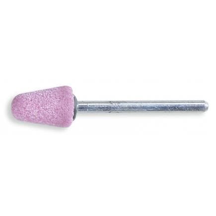BETA 111100010 - Meule forme conique bout arrondi sur tige au corindon rose avec liant céramique (lot muliple)