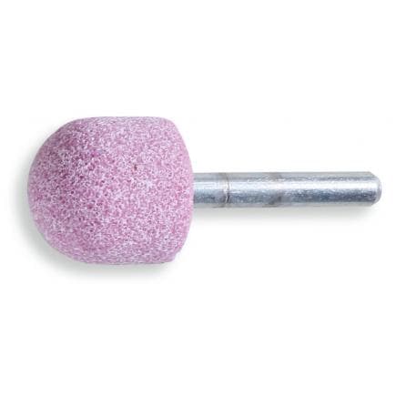 BETA 111250030 - Meule forme cylindrique bout arrondi sur tige au corindon rose avec liant céramique (lot muliple)