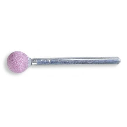 BETA 111300006 - Meule forme cylindrique bout arrondi sur tige au corindon rose avec liant céramique (lot muliple)
