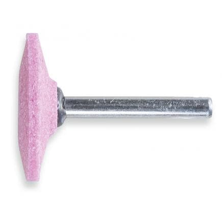 BETA 111350030 - Meule en forme de disque sur tige au corindon rose avec liant céramique (lot muliple)