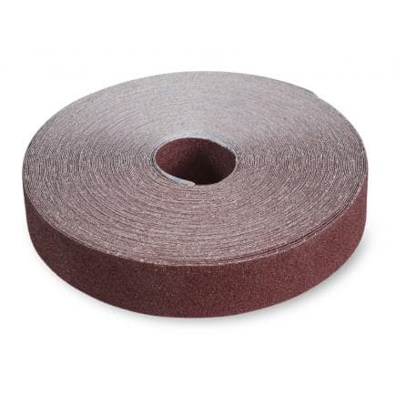 BETA 114950024 - Rouleaux antigaspillage en toile abrasive en corindon 120 mm x 25 m