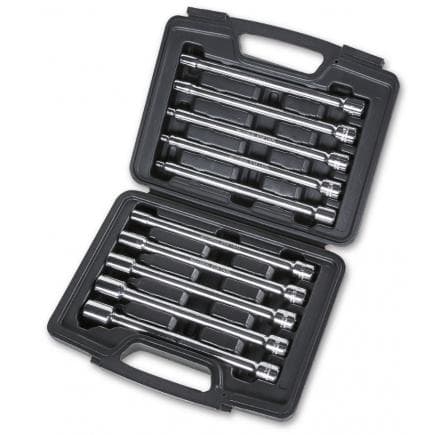 BETA 009100976 - Jeu de 10 longue douilles pour écrous à empreinte Torx® en coffret plastique