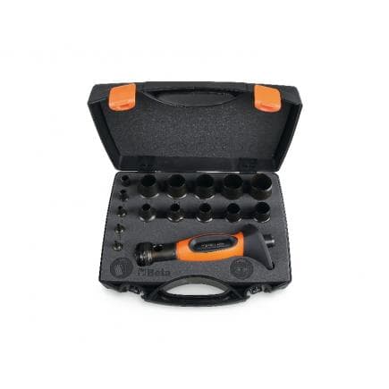 BETA 011050255 - Jeu de 15 emporte pièces, 3 à 30 mm, et 1 accessoire