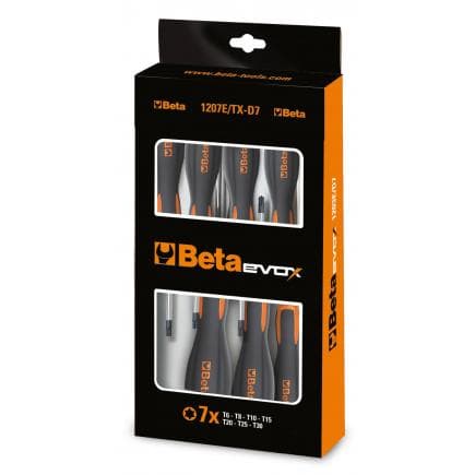 BETA 012071213 - Jeu de 13 tournevis pour vis Torx®