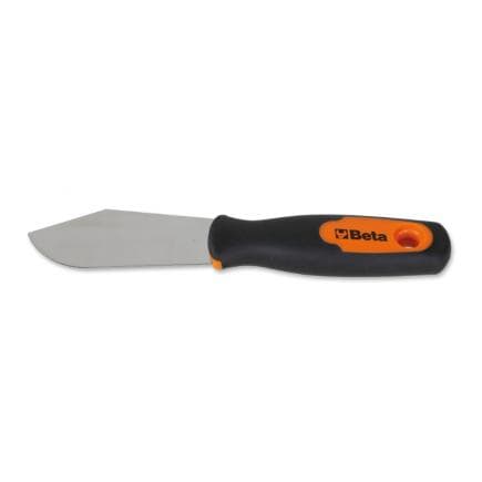 BETA 017300338 - Spatule pour vitriers avec lame à couteau en acier inoxydable (lot muliple)