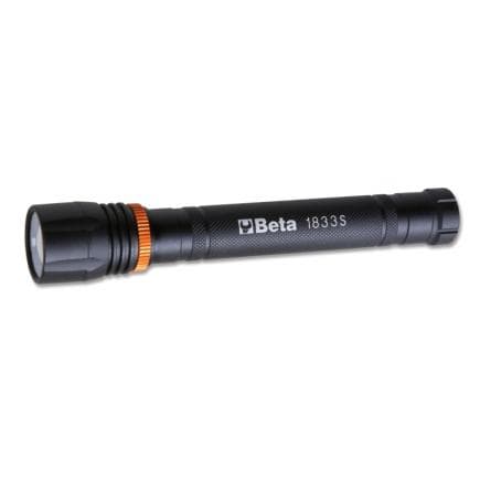 BETA 018330002 - Torche LED à haute luminosité en aluminium anodisé renforcé jusqu'à 500 Lumens