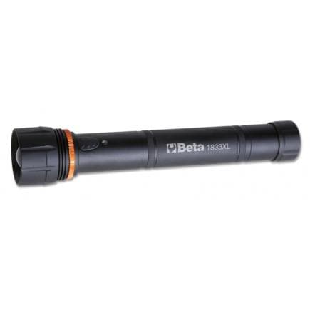 BETA 018330005 - Torche LED à haute luminosité en aluminium anodisé renforcé jusqu'à 1500 Lumens