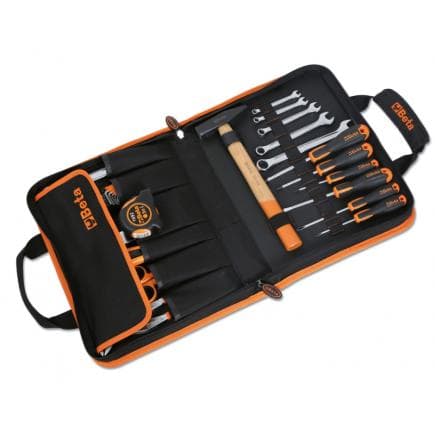 BETA 020010157 - Trousse en tissu technique avec assortiment de 27 outils pour la maintenance générale