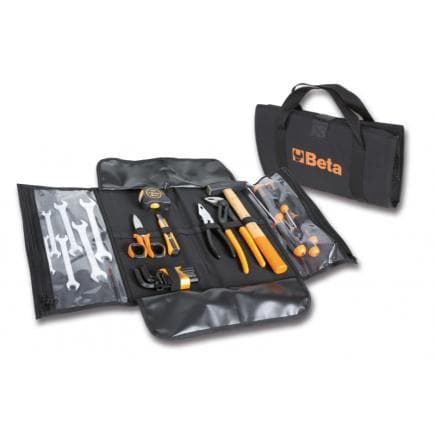 BETA 020010215 - Sac en tissu avec assortiment de 26 outils