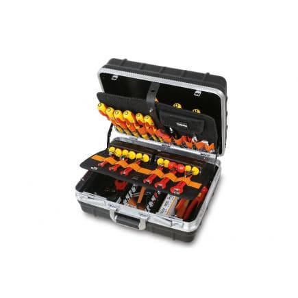 BETA 020361218 - Chariot avec assortiment de 98 outils électroniques
