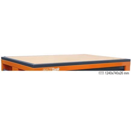 BETA 030000350 - Plan de travail en bois pour C30M avec trous pour un étau 1599F/150