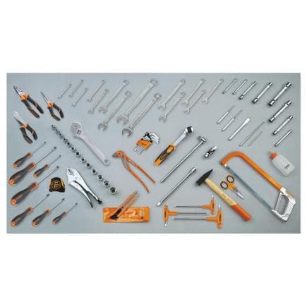 BETA 059151028 - Composition de 74 outils pour une utilisation universelle