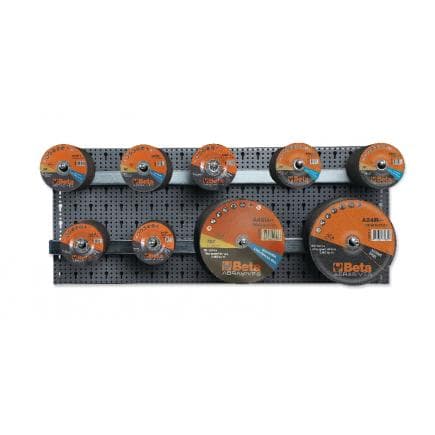 BETA 066000857 - Composition de 560 disques abrasifs rigides, avec crochets sans panneau