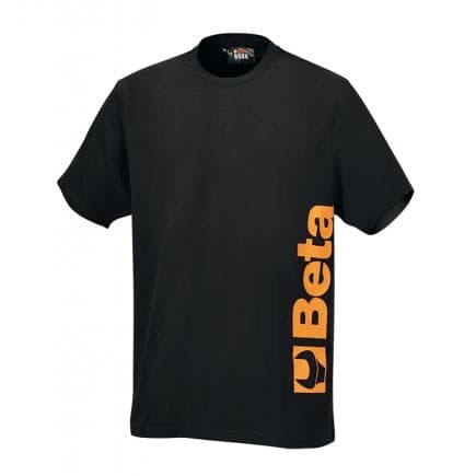 BETA 075490405 - T-shirt de travail 100% coton, noir (lot muliple)