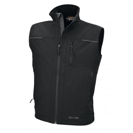 BETA 075750303 - Gilet en Softshell, noir