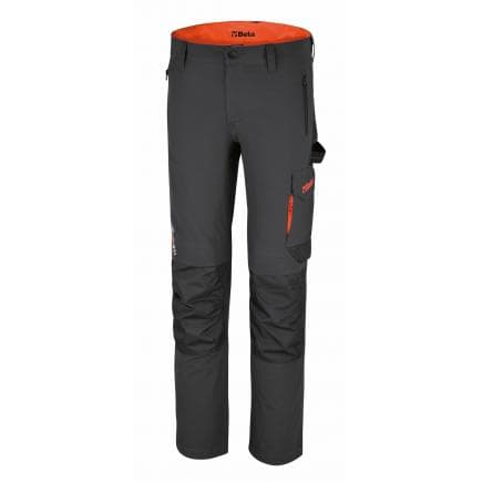 BETA 076600006 - Pantalon de travail multipoches stretch léger, gris anthracite