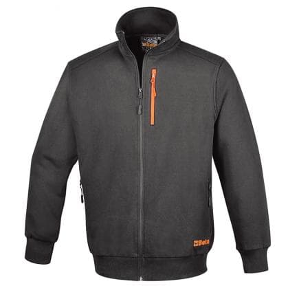 BETA 076640103 - Sweatshirt avec fermeture éclair longue, gris