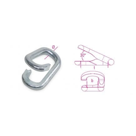BETA 080800207 - ROBUR - Chainons manquants, Galvanisé (lot muliple)