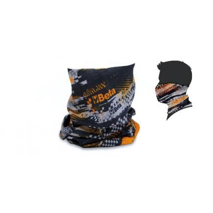 BETA 095430100 - Cache-cou tubulaire, multifonctions, 100 % microfibre de polyester, sans coutures