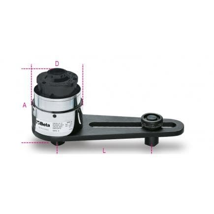 BETA 005650611 - Multiplicateurs de couple pour le serrage à droite et à gauche avec rapport 27:1 avec système anti-remontrant en coffret 562VV-A
