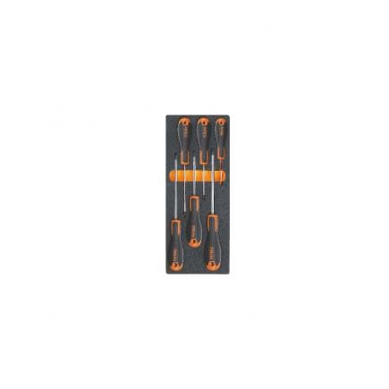 BETA 024510212 - Plateau thermoformé souple avec tournevis Beta Easy pour vis Phillips® (vide)