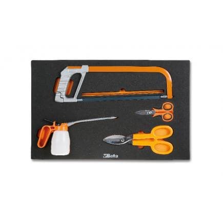 BETA 024510285 - Plateau souple en EVA avec outils de coupe (vide)