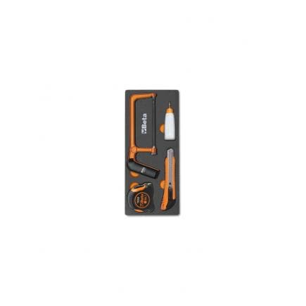 BETA 024510289 - Plateau souple en EVA avec outils de coupe, de mesure et de lubrification (vide)