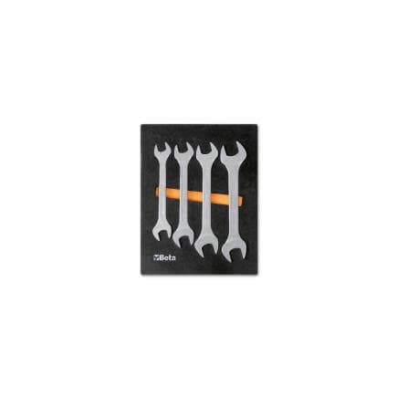 BETA 024510038 - Plateau thermoformé souple avec clés à fourche (vide)
