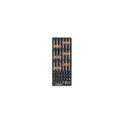 BETA 024510086 - Plateau thermoformé souple avec inserts de 10 mm et accessoires (vide)