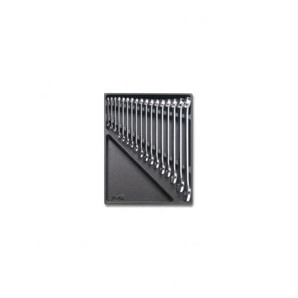 BETA 024000400 - Plateau thermoformé rigide avec clés mixtes (vide)