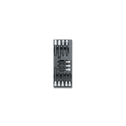 BETA 024000489 - Plateau thermoformé rigide avec douilles 1/2" (vide)
