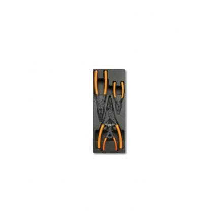 BETA 024000449 - Plateau thermoformé rigide avec pinces (vide)