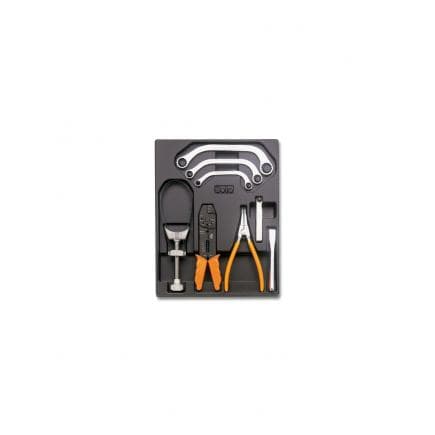 BETA 024000408 - Plateau thermoformé rigide avec composition d'outils (vide)
