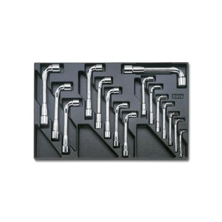 BETA 024000422 - Plateau thermoformé rigide avec clés à douille lourdes (vide)