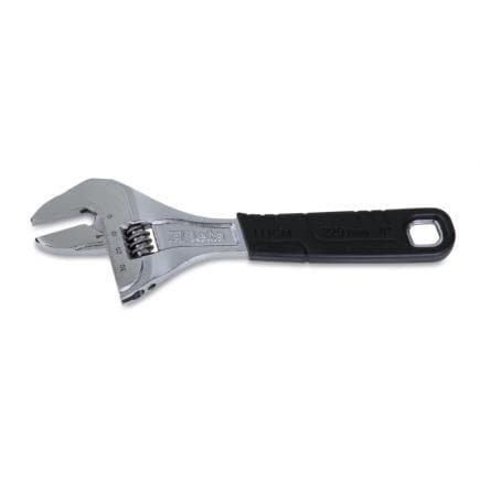 BETA 001110770 - Clé à molette chromée à large ouverture, courte