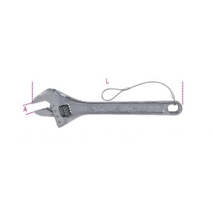 BETA 001114120 - Clé à molette avec système anti-chute H-SAFE