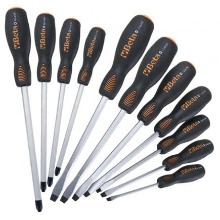 BETA 012430021 - Jeu de tournevis à percussion (11 pièces)