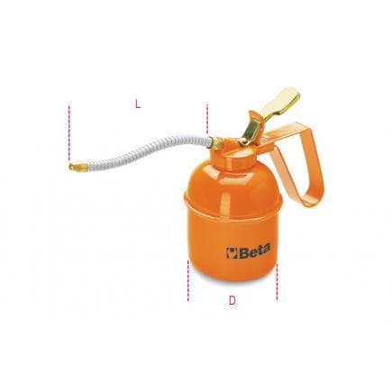 BETA 017510075 - Burette tôle à embout flexible