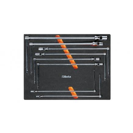 BETA 024590063 - Plateau à clés en T souple en EVA avec douille hexagonale articulée