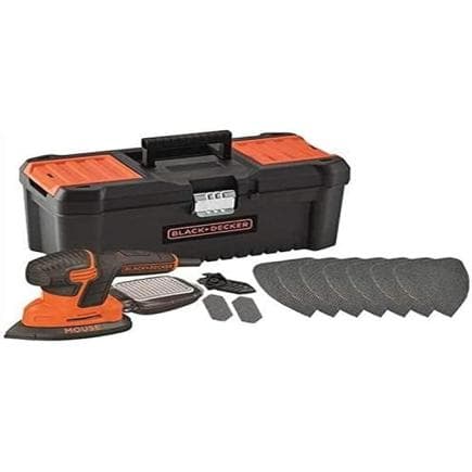 BLACK & DECKER KA2000KA10-QS - Set de ponceuse multifonction 120 W