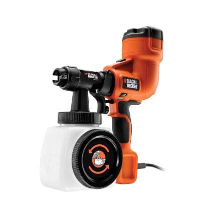 BLACK & DECKER HVLP200C-IT - Pistolet à peinture 400W pour intérieur et extérieur