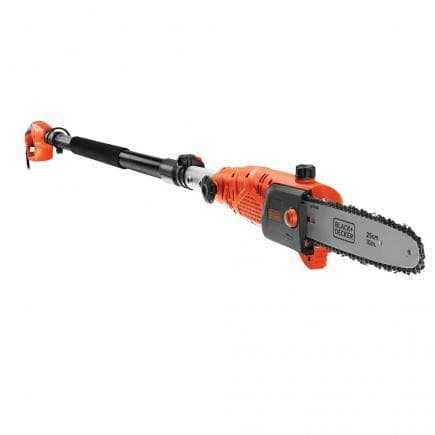 BLACK & DECKER PS7525-QS - Scie à élaguer à fil 800W ø25 cm
