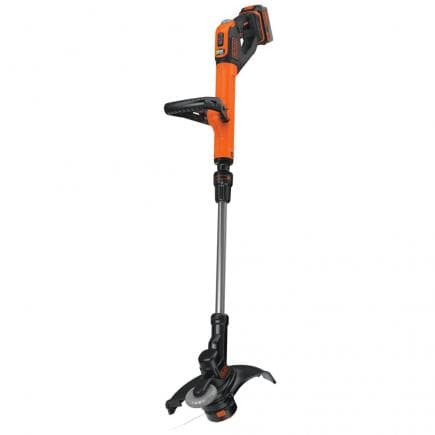 BLACK & DECKER STC1840EPC-QW - Coupe-herbe à batterie Power Command 18V 4,0Ah ø30 cm