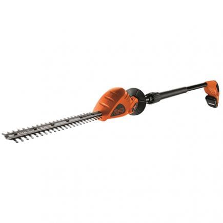 BLACK & DECKER GTC1843L20-QW - Coupe-haie à batterie à tête orientable 18V 2,0Ah ø43 cm